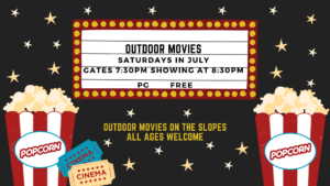 outdoor movie art for free movies under the stars